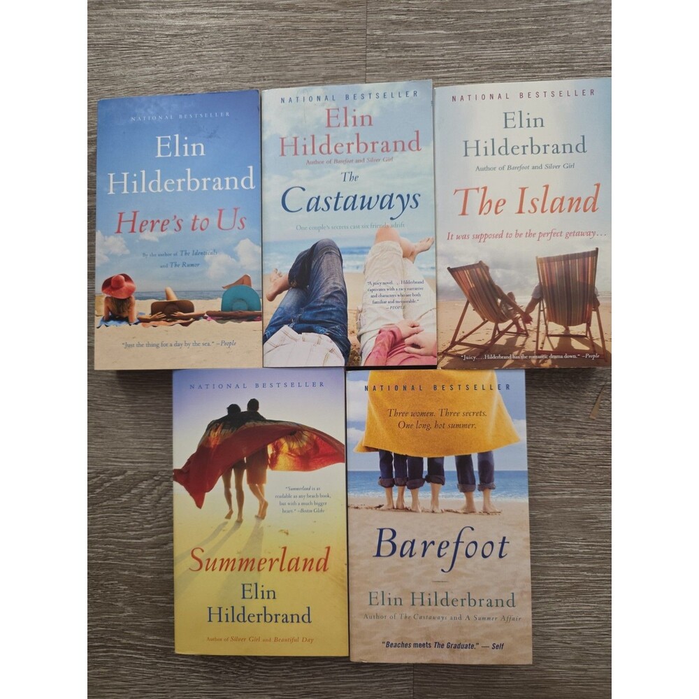 Elin Hilderbrand Paperback 5 Books Lot